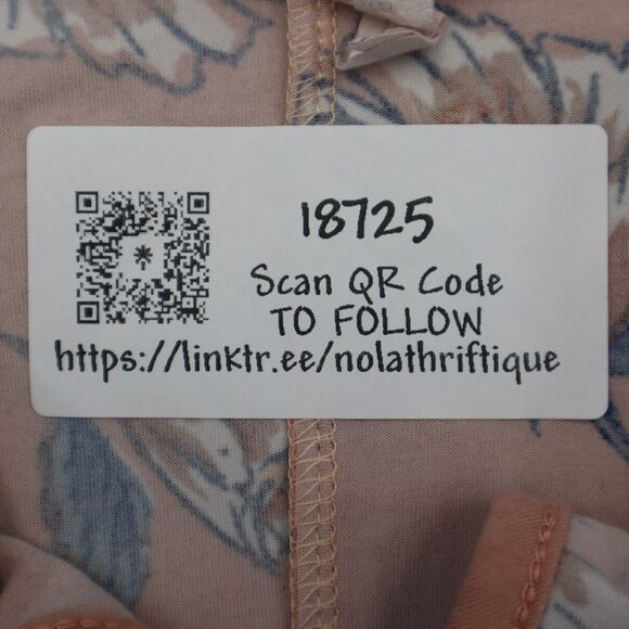 Top Fashion New York Shirt Womens M Pink Sleeveless Floral Print Loose Top - Picture 13 of 13